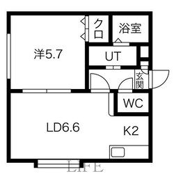 パルティールTM清田の物件間取画像